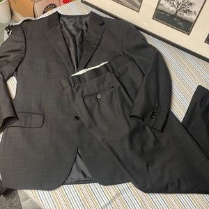 Awesome Mens Coppley Two-Piece Suit Charcoal Grey